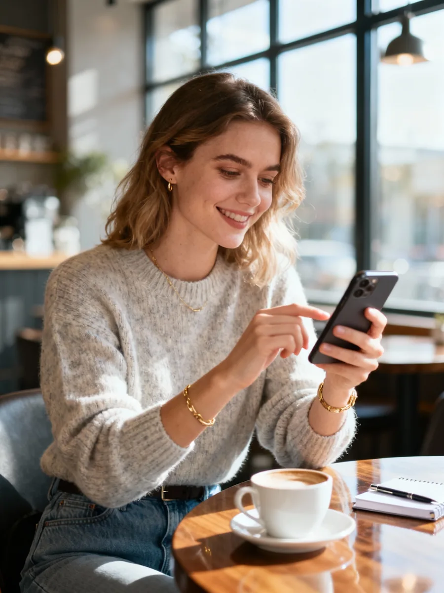 A café moment — QFlow in its natural habitat