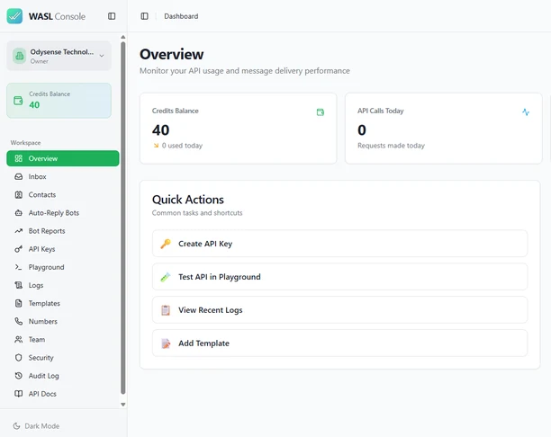 Live on WhatsApp — order status, auto-replies, Meta-verified